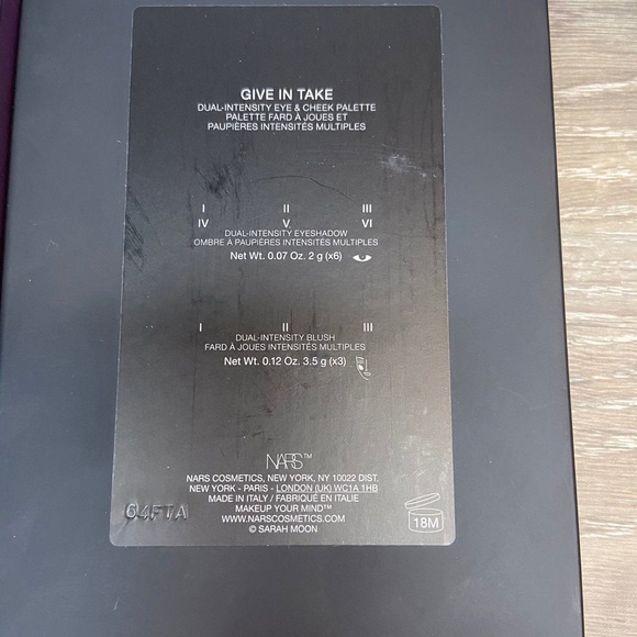 Nars Sarah Moon Give In Take Dual-Intensity Eyeshadow & Cheek Palette Limited - Picture 6 of 6